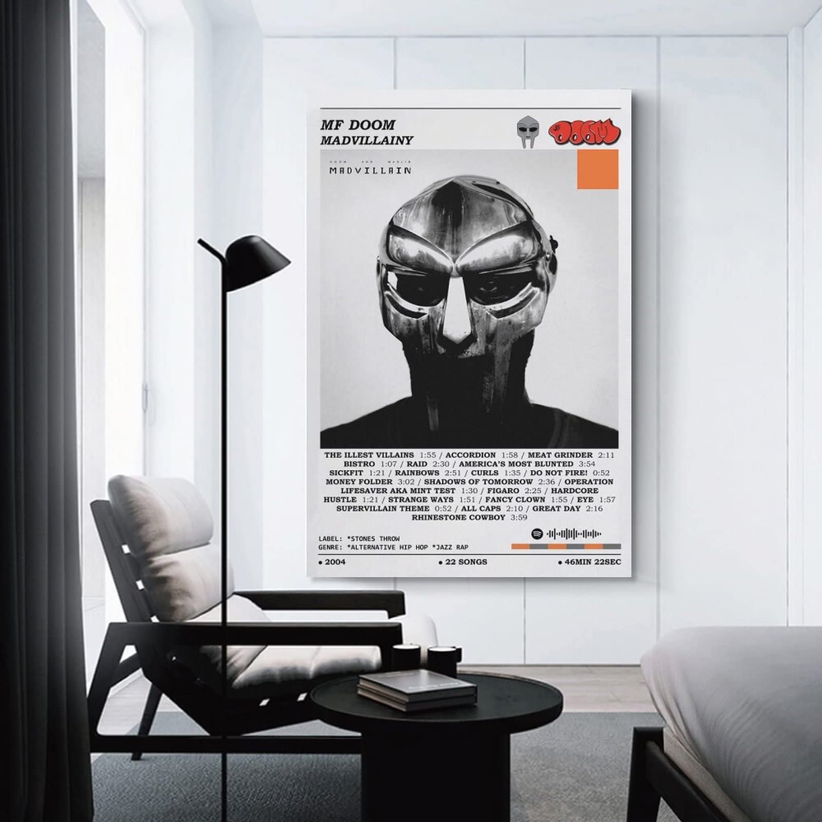 Amazon.co.jp: DOULAT Mf Doom ポスター Madvillain アルバムカバー
